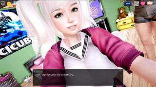 one - Mythic Manor - A lusty roomate masturbating inside