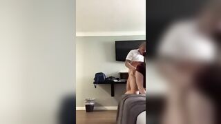 REAL mom ALL NATURAL Doggy Style Head Hotel Room Wanna watch More? Subscribe