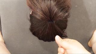 HAIRJOB WITH CUFFED cougar (UNCUT)