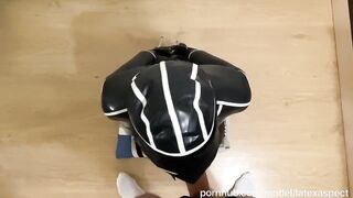 Rubber Dreams #2 Thief Turned in Submissive Fetish Sub, FaceFuck