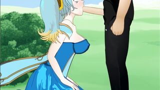 Sona Blows Huge Dick Deepthorat (League of Legends)