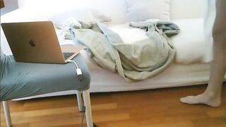 Fighetta italiana si spoglia into web webcam e si mette a