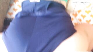 Virgin 18 year old cosplay women, stepsister greets me with...