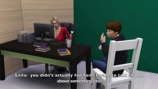 Sims 4: Beauty Married Teacher Cheats with her College women