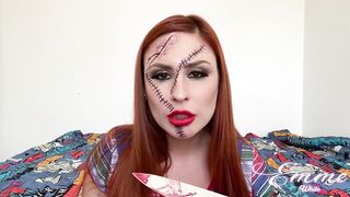 Punheta Guiada - Chucky - Vem Gozar Pra Sua Boneca