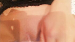 Masturbating inside Cutie Sweet African Underwear