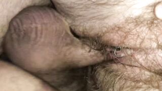 Unshaved MILF Throat Choke Orgasm during 2020 Election