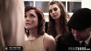 19 yo Year Mature Orphans Have Cum-Swapping Group Sex with Social Worker