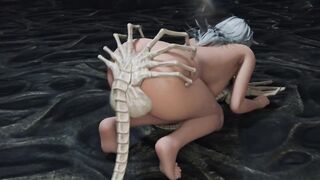 ALIEN ATTACK & DOUBLE PENETRATION