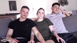 Andre Bottoms For The First Time For Cut Jock Rico