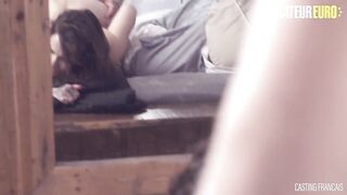 CASTING FRANCAIS - Long Bro Fucks On Set With beauty