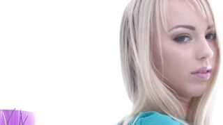 19 Yo nympho Kira Thorn in 0% vagina double anal gaping hardcore