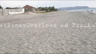Lusty Into Beach With Bombshell Pinay - Outdoors Sex