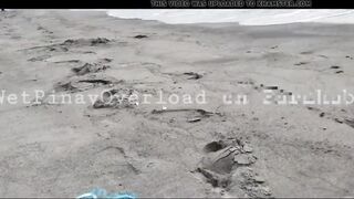 Lusty Into Beach With Bombshell Pinay - Outdoors Sex
