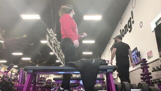 Thick Asian Barely Legal Leggings Work Out (10 Minutes)