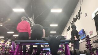Thick Asian Barely Legal Leggings Work Out (10 Minutes)