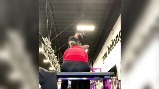 Thick Asian Barely Legal Leggings Work Out (10 Minutes)