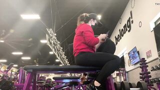 Thick Asian Barely Legal Leggings Work Out (10 Minutes)