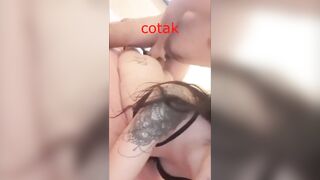 cotak Turkish vagina with mouth fucking on live broadcast
