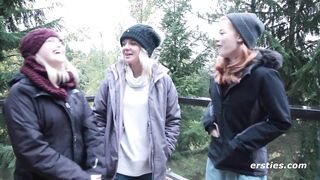 three Cutie Babes Bring Each Other To Multiple Orgasms