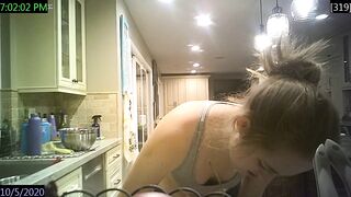 Amrican barely legal kitchen bra secret web webcam leak 1005 (NN NS)