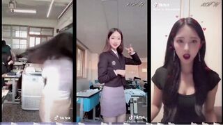 Korean school sluts Ticktok penis hero