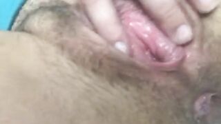 Pee inside my own Twat and Squirting it out