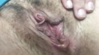 Pee inside my own Twat and Squirting it out