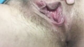 Pee inside my own Twat and Squirting it out