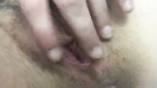Pee inside my own Twat and Squirting it out