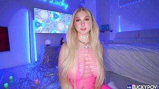 Huge Natural Melons On Small Blonde Skylar Vox