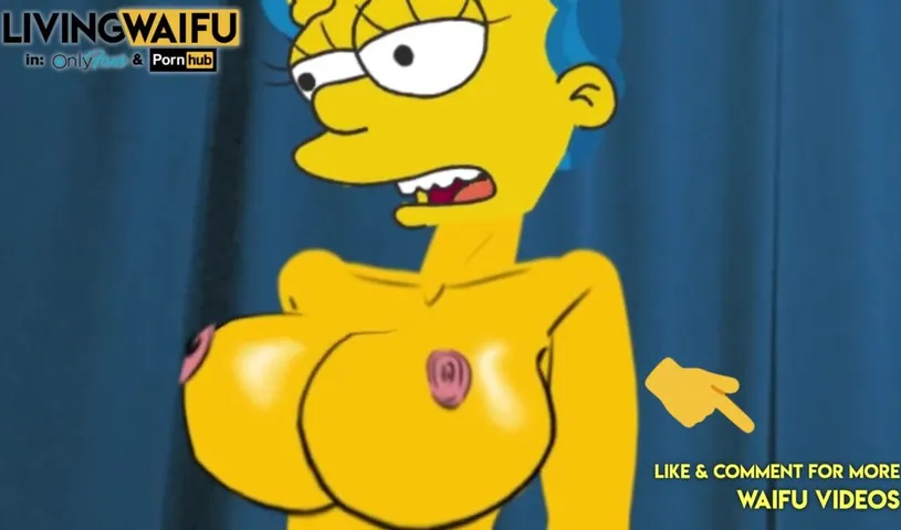 Anime Cougar Porn - MARGE SIMPSON cougar 2D Anime Real Waifu #5 Rides Huge ANIMATION Butt