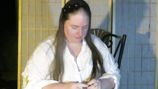 BBW Smoking a Marlboro Red 100