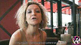 Slutty Milf Béatrice loves gang-bang and has a 3 way with