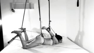 Struggle and CUM, Cum and STRUGGLE - Bound up non Stop Orgasm