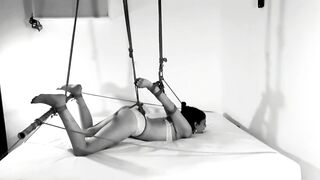 Struggle and CUM, Cum and STRUGGLE - Bound up non Stop Orgasm