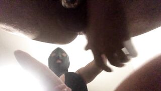 Pegging with mr Hankey Xxxcalibur while into Chastity