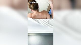 Hotwife Gulps down a Cum Cummed Deep into her Throat after a
