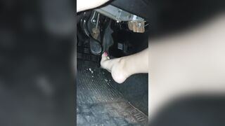 Pedal Pumping with Pretty Heels