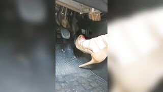Pedal Pumping with Pretty Heels