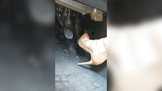 Pedal Pumping with Pretty Heels