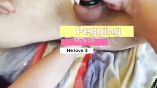 I'm Fucking him with my Hand on his Booty he Love It!!