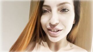 Sensual next door with a rough penis into the elevator looking