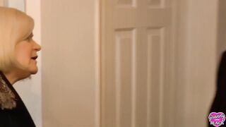 GRANNYLOVESBLACK - Slutty Lacey Pays Hung Taxi Driver With Sex