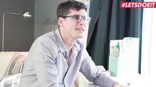 LETSDOEIT - (Lara and Kristof) Vulgar Schoolgirl Get Teased By