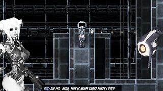 Malise and the Machine [porn Game] Ep.two Android Fighter got Nude from