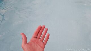 Step Milf was Swimming inside the Pool and saw the Bro's Long
