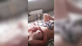 Freaky little mom Skank, Tit Boned Pure. Pounded my Breasts.
