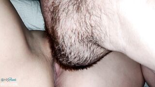 Hoe Ex-Wife Bald Vagina - Next Door came and Licked Juicy Twat