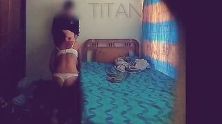 Secret camera with a Bombshell women, she is a co-worker,